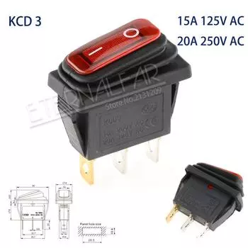 Автоматический лодочный тумблер ETERNALFAR