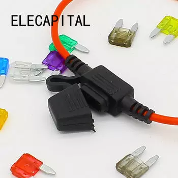 Автоматический мини-держатель предохранителя ELECAPITAL 1 шт.