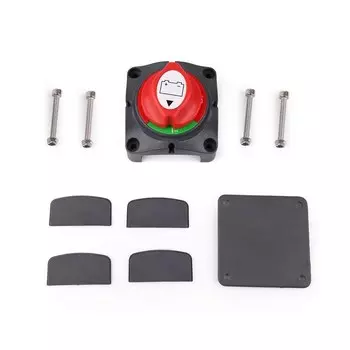 Автоматический отключатель аккумулятора 12 В-60 В, морской 300 А, двойной массовый выключатель аккумулятора, 2-позиционный выключатель, автомобиль, лодка