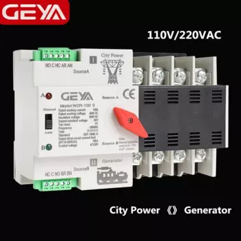 Автоматический переключатель GEYA W2R Mini ATS 4P