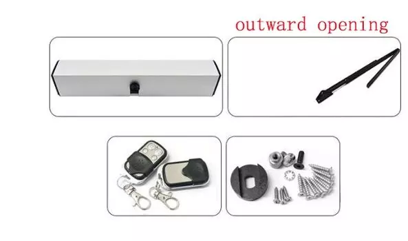 Автоматический привод для распашных дверей BADODOSECURITY 220В