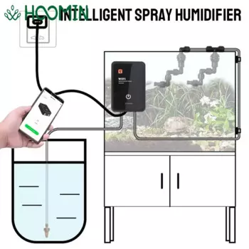 Автоматический распылитель дождевого леса, комплект системы контроля через приложение, таймер орошения, интеллектуальный распылитель для рептилий, увлажнитель