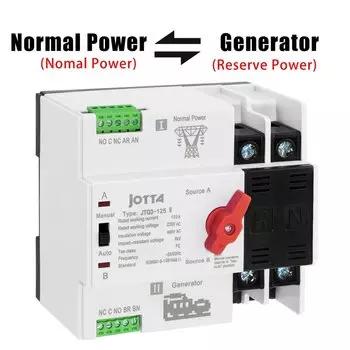 Автоматический резервный переключатель JOTTA 2P 100A 220V