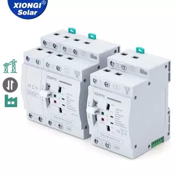 Автоматический резервный переключатель XIONGISOLAR G2R-63 2P 4P