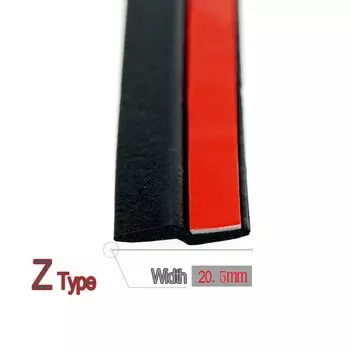 Автоматический резиновый уплотнитель, звукоизоляционный уплотнитель двери автомобиля EPDM - звукоизоляционный уплотнитель типа Big D Z P 9, для автомобильных дверей