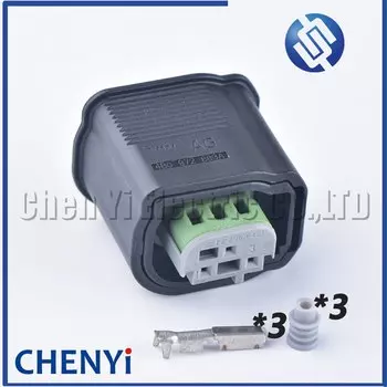 Автоматический водонепроницаемый разъем 3 Pin, yuyi