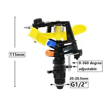 Автоматический вращающийся распылитель ZWDZJL 360 градусов