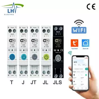 Автоматический выключатель CHLIUYI 1P 63A с Wi-Fi