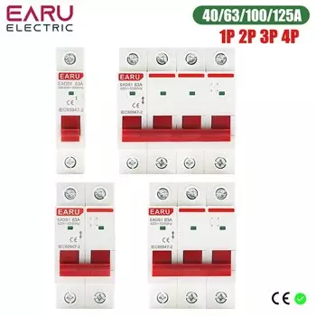 Автоматический выключатель EARUELECTRIC DIN-рейка