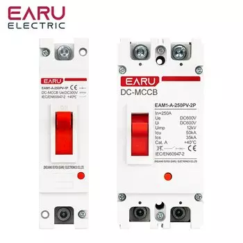 Автоматический выключатель EARUELECTRIC для солнечных батарей