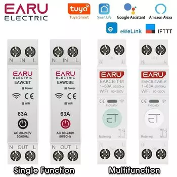 Автоматический выключатель EARUELECTRIC Tuya eWeLink 63A