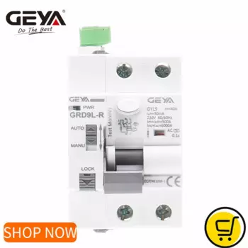 Автоматический выключатель GEYA GRD9L RCCB 40A 63A