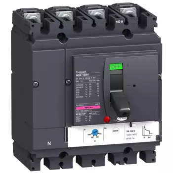 Автоматический выключатель LV429695 MCCB NSX100H TMD 32A 4p4d 70kA