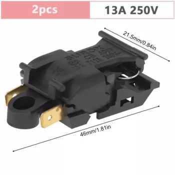 Автоматический выключатель питания для чайника ChgImposs, черный, 2 шт.