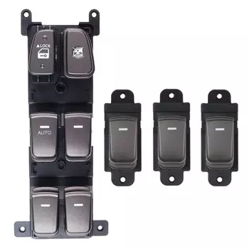 Автомобиль 93570-3K600 93580-3K500 935703 К600 935803 K500 для Hyundai NF Sonata 08-10, кнопка главного переключателя окна с левым рулем