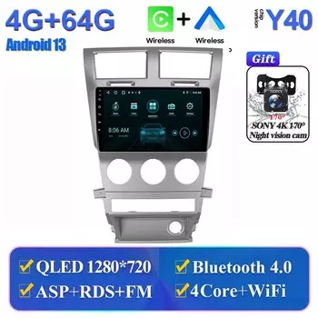 Автомобиль Android для Dodge Avenger JS 2007-2010 для Dodge Nitro 2006-2011 Автомобильный радиоприемник Мультимедийный плеер Carplay Android Auto