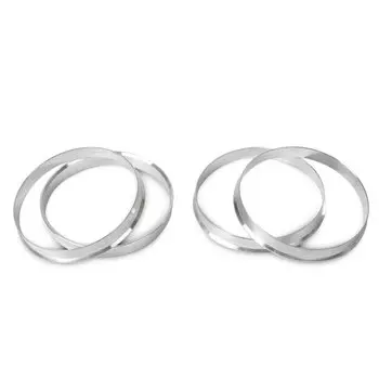 Автомобиль CITALL 4 шт алюминиевые ступицы кольца 74,1 до 72,6 ступица центриковые кольца диаметр колеса ID = 72,6 мм OD = 74,1 мм для BMW 1 3 4 5 7 серии X1 X3