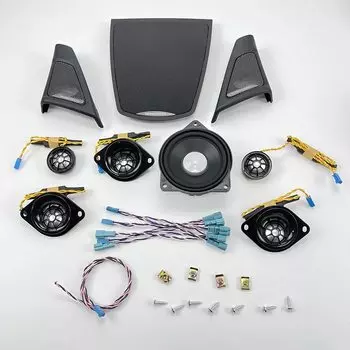 Автомобиль для BMW F10 F11 5 серии передняя дверь Harmankardon Hi-Fi аудио головка тройной гудок твитер сабвуфер колонки крышка аксессуары