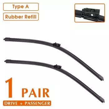 Автомобиль для Mercedes-Benz C-Class W205 2015-2017 лобовое стекло резиновый силиконовый запасной передний стеклоочиститель 22 "+ 22" LHD RHD авто аксессуары