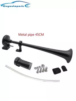 Автомобиль Грузовик Звуковой сигнал Труба 12 В 24 В Воздушный звуковой сигнал Твитеры Супер громкий металлический универсальный одиночный компрессор 180 Герц Мото Лодка