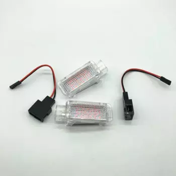 Автомобиль красный светодиодный любезно дверь предупреждение светильник/багажник/осветительных приборов для ног/подсветки перчаточного ящика светильник для A1 A2 A3 A4 A5 A6 A7 A8 Q3 Q5 Q7 TT Golf Passat