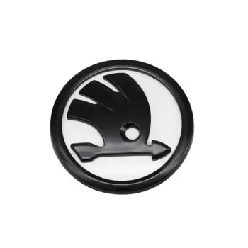 Автомобильная 3d-эмблема 8/9/10 см, значок на капот, передний и задний багажник, логотип для Skoda S Fabia 1 2 Octavia a7 RS Superb Rapid Yeti Karoq Vision