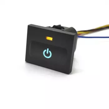 Автомобильная экородная лампа, фоторадар с кнопкой включения и выключения зеркального отопления для Ford Focus 2 Mk2 2009 2010 2011, аксессуары