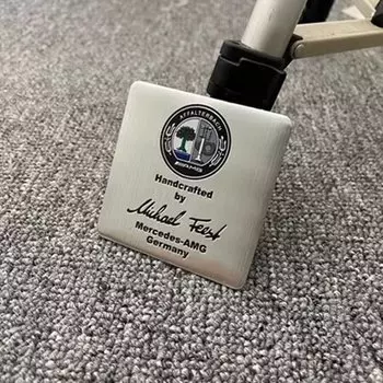 Автомобильная алюминиевая наклейка, эмблема, значок, наклейки, аксессуары для Mercedes-Benz A/B/GLA/CLA Smart AMG W108 W124 W126 W140 W168 W169 W176