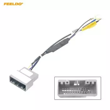 FEELDO Автомобильная задняя камера заднего вида, адаптер проводки для Honda CRV (15-17)/подходит (2014+) # HQ7456