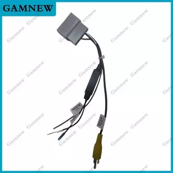 Автомобильная аудиосистема, радиоприемник для парковочной камеры заднего вида, видеокабель-преобразователь с can-шиной для Honda CRV/Fit/Jazz, парковочный Проводной адаптер заднего хода