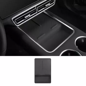 Автомобильная Беспроводная силиконовая подкладка, держатель для чашки с водой, противоскользящая подкладка для Li Lixiang L7 L8 L9 2022 2023 2024, аксессуары