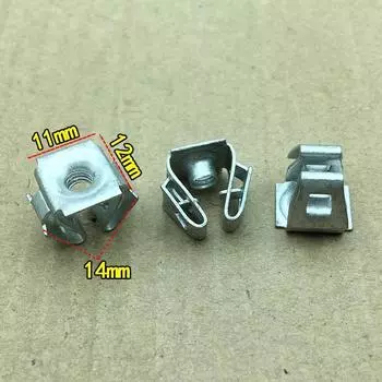 Автомобильная центральная консоль DVD звуковая навигационная панель U-образный металлический крепежный зажим с гайкой и винтовым основанием для Buick Chevrolet Cadillac Jeep