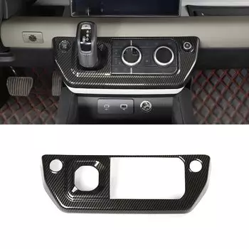 Автомобильная центральная консоль переключения передач Кнопка приборной панели рамка отделка Крышка для Land Rover Defender 110 90 L663 2020-2023 автомобильные аксессуары
