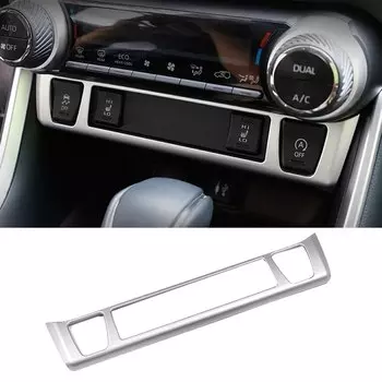 Автомобильная центральная панель управления, крышка сиденья, кнопка обогрева, накладка для Toyota RAV4 XA50 2019 2020 2021 2022 2023 2024 RAV 4 Hybrid