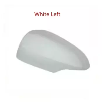 Автомобильная черная или белая крышка бокового зеркала для Toyota Prius C Aqua Axio 2012-2018, корпус зеркала заднего вида, автомобильные аксессуары