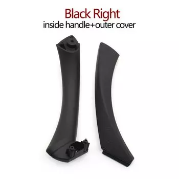 Автомобильная черная левая и правая внутренняя ручка пассажира, внутренняя дверная панель, накладка для BMW 3 серии E90 E91 316 318 320 325 328i