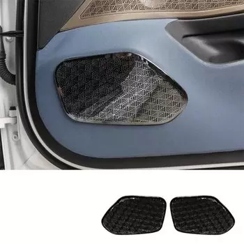 Автомобильная дверь, стереодинамик, наклейка, накладка, рупор, Стайлинг, декоративная панель для BMW 5 серии G68 G60 2024, аксессуары для интерьера, авто