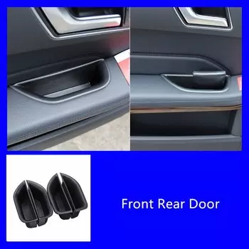 Автомобильная дверная ручка, контейнер-держатель, лоток для хранения для Mercedes Benz E Class W212 E200 E260 E320 2010-2015, органайзер, аксессуары