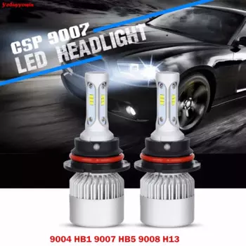 Автомобильная фара ближнего/дальнего света S3 9004 HB1 9007 HB5 9008 H13, 72 Вт, лм, 18 шт.