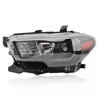 Автомобильная фара для Toyota Tacoma 2016, 2017, 2018, 2019, 2020, 2021, 2022 галогенная лампа, сигнал поворота, ДХО, фары в сборе