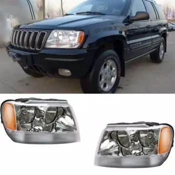 Автомобильная фара головного света для Jeep Grand Cherokee 1999 2000 2001 2002 2003 2004