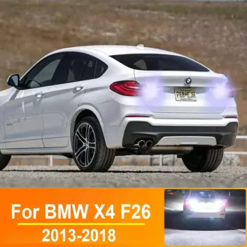 Автомобильная фонарь заднего хода для BMW X4 F26 аксессуары 2013 2014 2015 2016 2017 2018 резервная лампа заднего хода BA15S 1156 Canbus