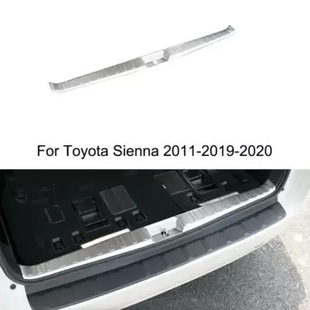 Автомобильная хромированная крышка заднего бампера для Toyota Sienna 2011-2020, 1 шт.