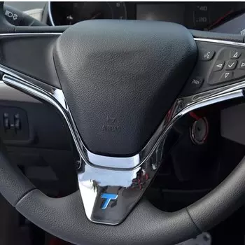 Автомобильная хромированная наклейка на рулевое колесо для Chevrolet Cruze 2016 2017 2018, автомобильные аксессуары