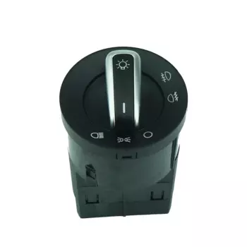 Автомобильная Хромированная ручка управления фары переключатель для VW Golf Jetta Bora Mk4 Passat B5 датчик противотуманной фары 3B0941531 3BD941531A