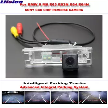 Автомобильная интеллектуальная камера заднего вида для BMW 6 M6 E63 E63N E64 E64N заднего вида HD CCD 580 ТВ линии динамические направляющие дорожки