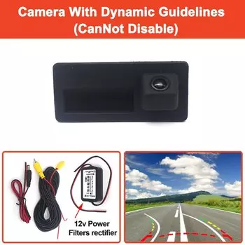 Автомобильная камера на ручке багажника, камера заднего вида, камера заднего вида HD CCD ночного видения для Porsche Cayenne 92A 2011 ~ 2017 2018 2019