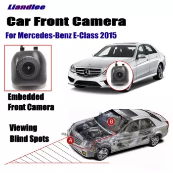 Автомобильная Камера Переднего Вида для Mercedes Benz E-Class W212 2015 не заднего вида парковочная камера HD CCD ночное видение
