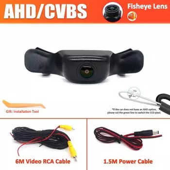 Автомобильная камера переднего вида AHD для Mercedes Benz classe B GLE W167 V167 GLE350 GLE450 2018 2019 2020, камера ночного видения с логотипом парковки