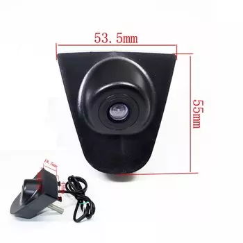 Автомобильная камера переднего вида CCD HD для Honda Odyssey Accord CRV XR-V Spirior Crosstour Civic Fit Hatchback CITY ночного видения